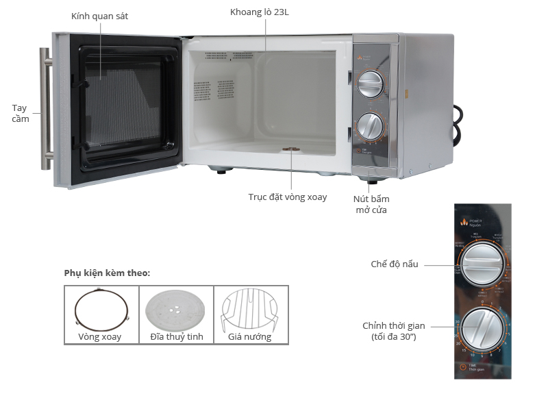 Lò vi sóng Sanyo EM-G3113V